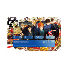 Load image into Gallery viewer, Haikyu!! Credit Card Skins (4-in-1 Pack)