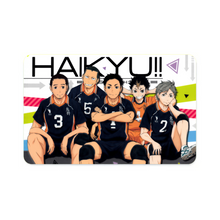 Load image into Gallery viewer, Haikyu!! Credit Card Skins (4-in-1 Pack)