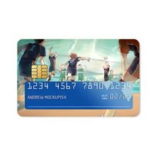 Load image into Gallery viewer, Haikyu!! Credit Card Skins (4-in-1 Pack)