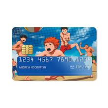 Load image into Gallery viewer, Haikyu!! Credit Card Skins (4-in-1 Pack)