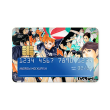 Load image into Gallery viewer, Haikyu!! Credit Card Skins (4-in-1 Pack)