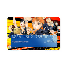 Load image into Gallery viewer, Haikyu!! Credit Card Skins (4-in-1 Pack)