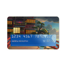 Load image into Gallery viewer, Haku and Chihiro on the bridge leading to the bathhouse Credit Card Skins (4-in-1 Pack)