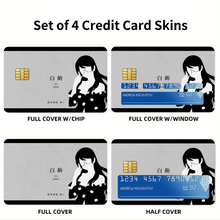 Load image into Gallery viewer, Hanekawa - Monogatari Scene Credit Card Skins (4-in-1 Pack)