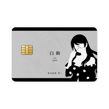 Load image into Gallery viewer, Hanekawa - Monogatari Scene Credit Card Skins (4-in-1 Pack)