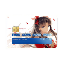 Load image into Gallery viewer, Happy Birthday Rin❤ Credit Card Skins (4-in-1 Pack)