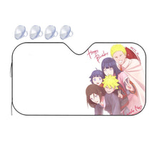 Load image into Gallery viewer, Happy Birthday Uncle Neji! Car Sunshade