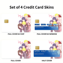 Load image into Gallery viewer, Happy Birthday Uncle Neji!  Credit Card Skins (4-in-1 Pack)