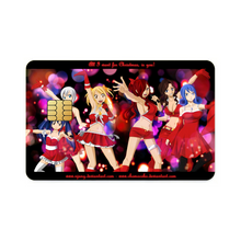 Load image into Gallery viewer, Happy Holidays from the Fairy Tail Girls Credit Card Skins (4-in-1 Pack)