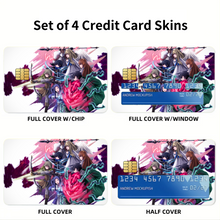 Load image into Gallery viewer, Heroes & Their Companions Credit Card Skins (4-in-1 Pack)