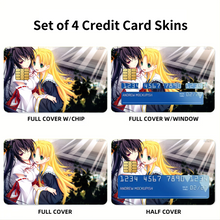 Load image into Gallery viewer, High School DxD Akeno Himejima, Asia Argento Credit Card Skins (4-in-1 Pack)