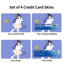 Load image into Gallery viewer, High School DxD Akeno Himejima Credit Card Skins (4-in-1 Pack)