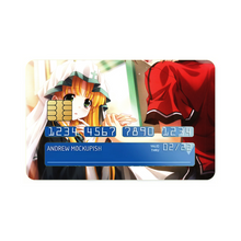 Load image into Gallery viewer, High School DxD Issei Hyoudou, Asia Argento Credit Card Skins (4-in-1 Pack)