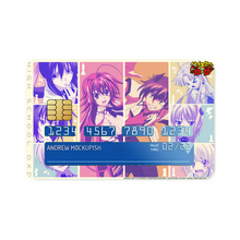 Load image into Gallery viewer, High School DxD Rias Gremory, Akeno Himejima, Issei Hyoudou, Koneko Toujou, Asia Argento Credit Card Skins (4-in-1 Pack)