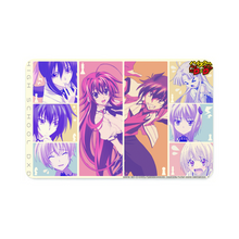 Load image into Gallery viewer, High School DxD Rias Gremory, Akeno Himejima, Issei Hyoudou, Koneko Toujou, Asia Argento Credit Card Skins (4-in-1 Pack)
