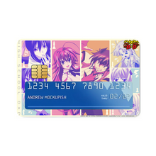 Load image into Gallery viewer, High School DxD Rias Gremory, Akeno Himejima, Issei Hyoudou, Koneko Toujou, Asia Argento Credit Card Skins (4-in-1 Pack)
