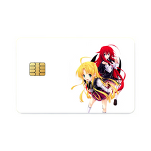 Load image into Gallery viewer, High School DxD Rias Gremory, Asia Argento Credit Card Skins (4-in-1 Pack)