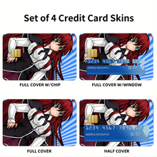 Load image into Gallery viewer, High School DxD Rias Gremory Credit Card Skins (4-in-1 Pack)