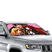 Load image into Gallery viewer, High School DxD Rias Gremory, Issei Hyoudou, Asia Argento Car Sunshade