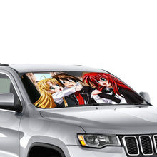 Load image into Gallery viewer, High School DxD Rias Gremory, Issei Hyoudou, Asia Argento Car Sunshade