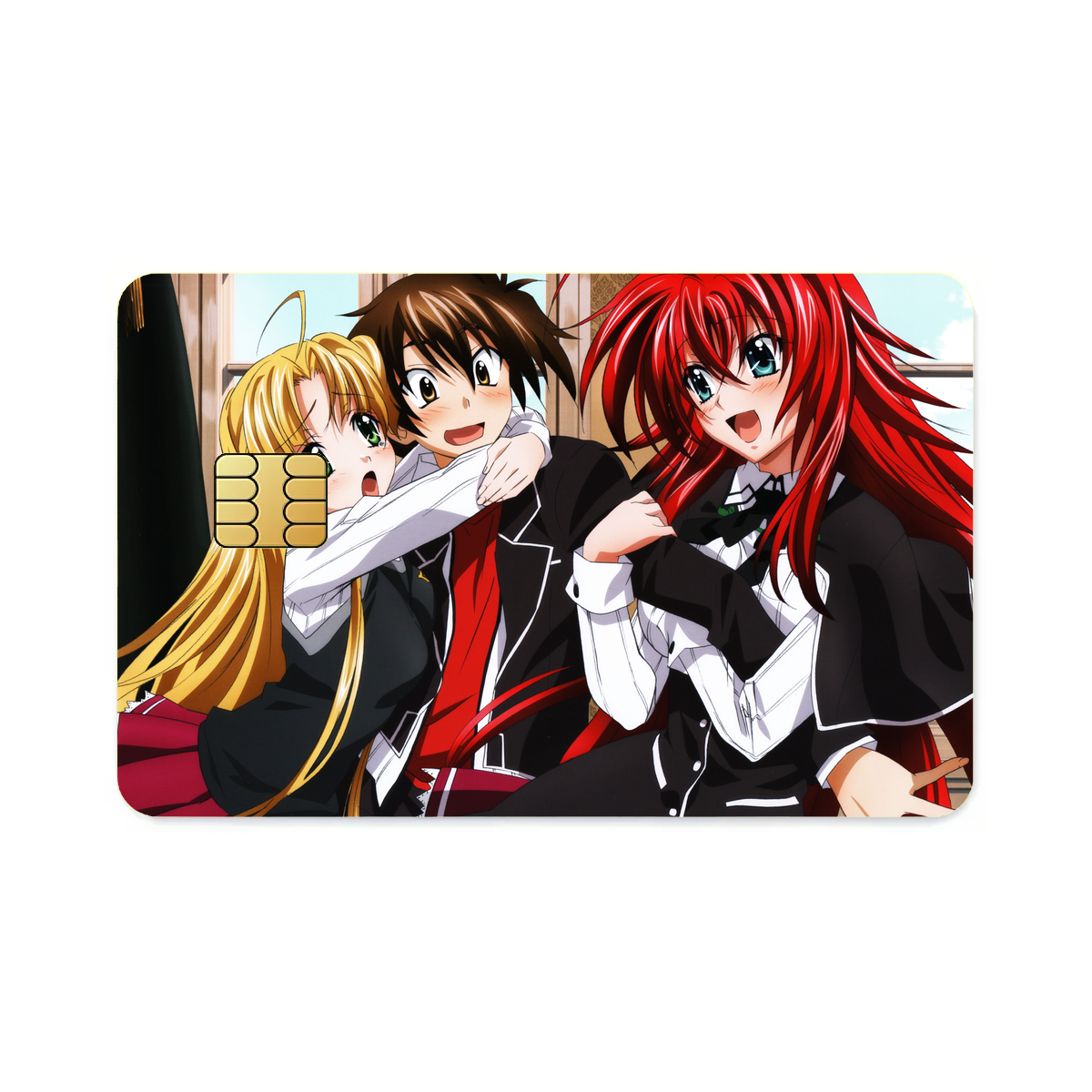 High School DxD Rias Gremory, Issei Hyoudou, Asia Argento Credit Card