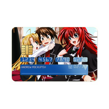Load image into Gallery viewer, High School DxD Rias Gremory, Issei Hyoudou, Asia Argento Credit Card Skins (4-in-1 Pack)