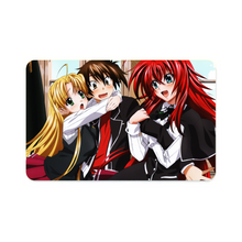 Load image into Gallery viewer, High School DxD Rias Gremory, Issei Hyoudou, Asia Argento Credit Card Skins (4-in-1 Pack)
