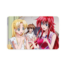 Load image into Gallery viewer, High School DxD Rias Gremory, Issei Hyoudou, Asia Argento Credit Card Skins (4-in-1 Pack)