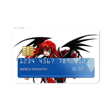 Load image into Gallery viewer, High School DxD Rias Gremory, Issei Hyoudou, Ddraig Credit Card Skins (4-in-1 Pack)