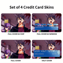 Load image into Gallery viewer, Highschool Of The Dead Credit Card Skins (4-in-1 Pack)