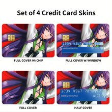 Load image into Gallery viewer, Highschool Of The Dead Credit Card Skins (4-in-1 Pack)