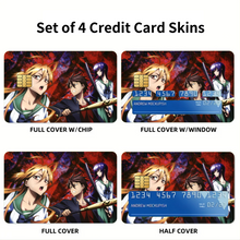Load image into Gallery viewer, Highschool Of The Dead Credit Card Skins (4-in-1 Pack)
