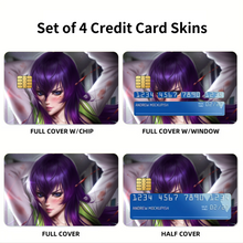 Load image into Gallery viewer, Highschool Of The Dead Credit Card Skins (4-in-1 Pack)