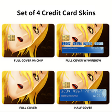 Load image into Gallery viewer, Highschool Of The Dead Credit Card Skins (4-in-1 Pack)