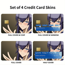 Load image into Gallery viewer, Highschool Of The Dead Credit Card Skins (4-in-1 Pack)