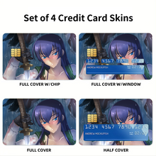 Load image into Gallery viewer, Highschool Of The Dead Credit Card Skins (4-in-1 Pack)