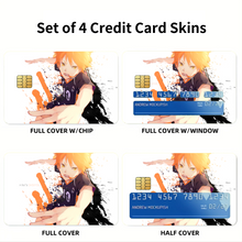 Load image into Gallery viewer, Hinata Shōyō Credit Card Skins (4-in-1 Pack)