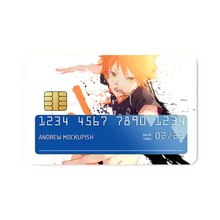 Load image into Gallery viewer, Hinata Shōyō Credit Card Skins (4-in-1 Pack)