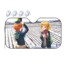 Load image into Gallery viewer, Hinata Shouyou & Yachi Hitoka Car Sunshade