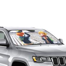Load image into Gallery viewer, Hinata Shouyou & Yachi Hitoka Car Sunshade
