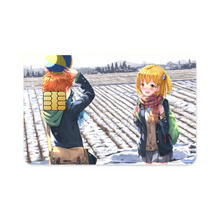 Load image into Gallery viewer, Hinata Shouyou & Yachi Hitoka Credit Card Skins (4-in-1 Pack)