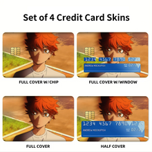 Load image into Gallery viewer, Hinata Shoyo Credit Card Skins (4-in-1 Pack)