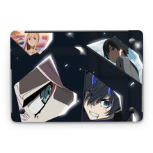 Load image into Gallery viewer, Hiro and Zero Two Moments In Broken Glass  Macbook Skin