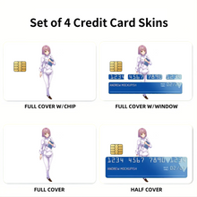 Load image into Gallery viewer, Hisako Arato Credit Card Skins (4-in-1 Pack)