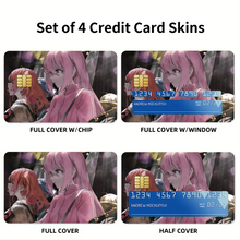 Load image into Gallery viewer, Hitori Gotou Credit Card Skins (4-in-1 Pack)