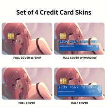Load image into Gallery viewer, Hitori Gotou Credit Card Skins (4-in-1 Pack)