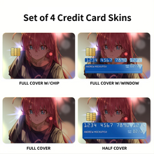 Load image into Gallery viewer, Hitori Gotou Credit Card Skins (4-in-1 Pack)