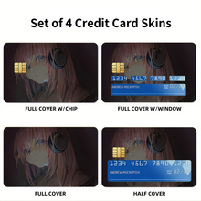 Load image into Gallery viewer, Hitori Gotou Credit Card Skins (4-in-1 Pack)