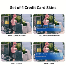 Load image into Gallery viewer, Hitori Gotou Credit Card Skins (4-in-1 Pack)
