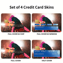 Load image into Gallery viewer, Hitori Gotou Credit Card Skins (4-in-1 Pack)